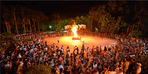 长-湄公河篝火晚会