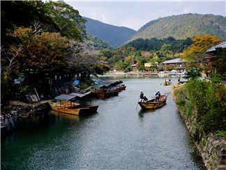 岚山渡月桥岚山渡月桥
